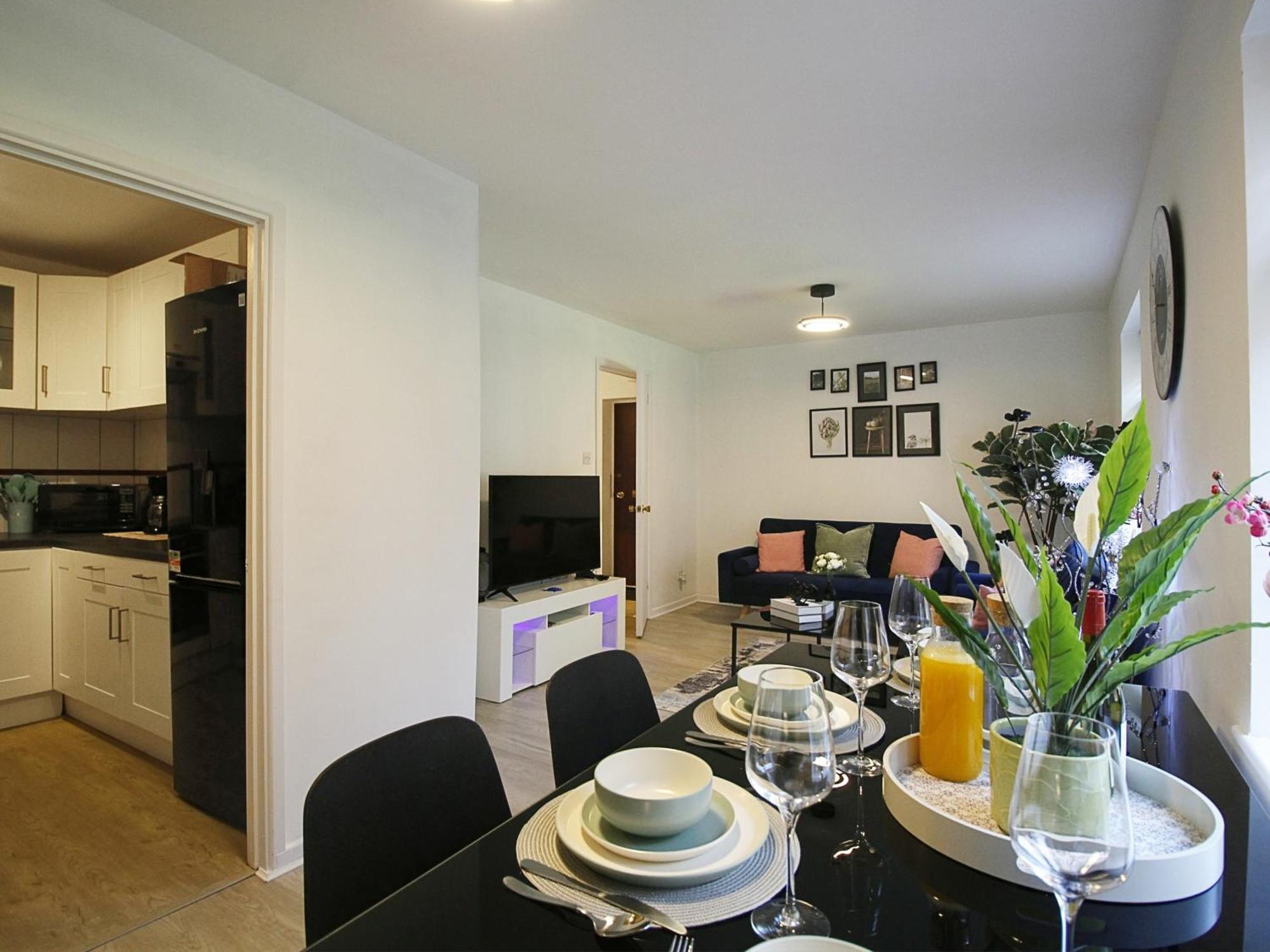 2Bdr Flat Rg1 - Free Open Parking Apartment Reading Exterior photo